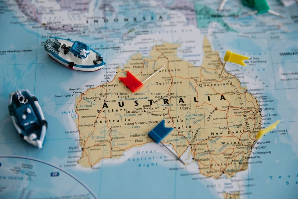 Australia Travel Routes Explained